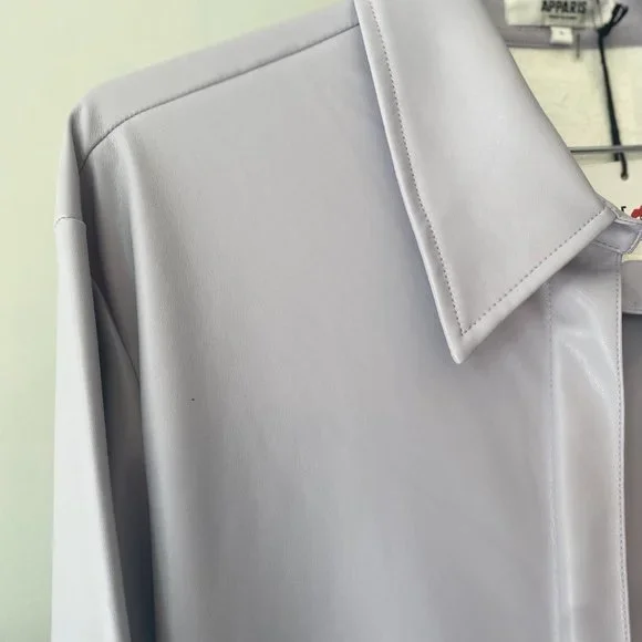 Apparis Frida Lilac Shirt/Shirtdress - Picture 2 of 4